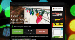 Desktop Screenshot of lightupchristmas.co.nz